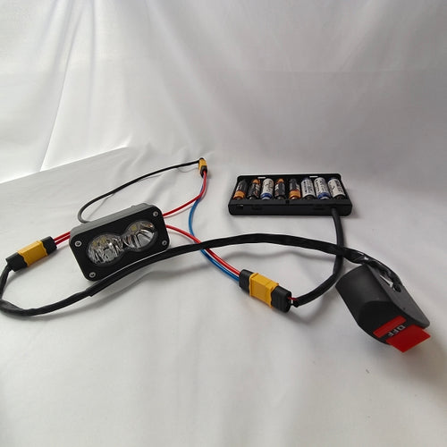 Baja Headlight Universal 8-AA Battery Powered